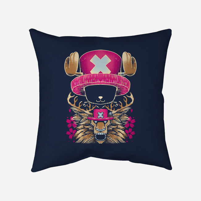 Monster Inside-none removable cover throw pillow-RamenBoy