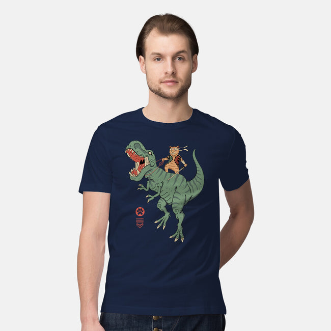 T-Rex Catana-mens premium tee-vp021