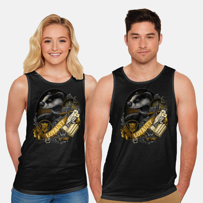 The Loyal House-unisex basic tank-glitchygorilla