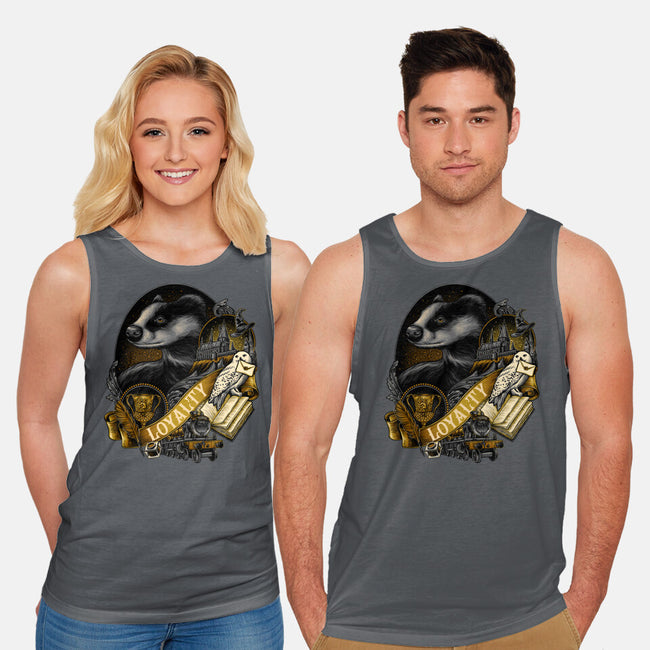 The Loyal House-unisex basic tank-glitchygorilla