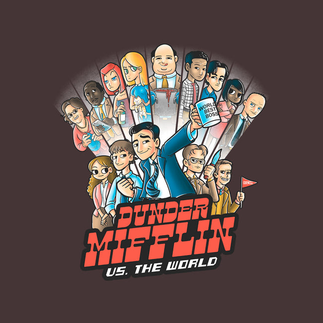 Dunder Mifflin Vs The world-none matte poster-trheewood