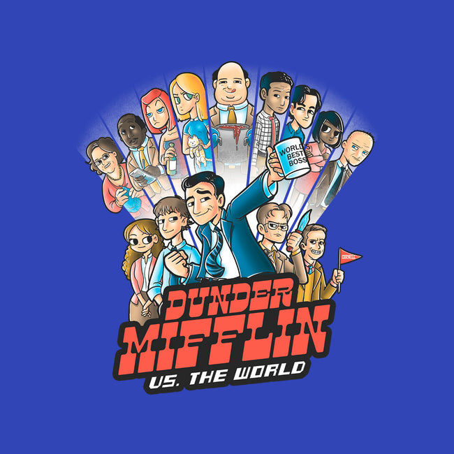 Dunder Mifflin Vs The world-none matte poster-trheewood