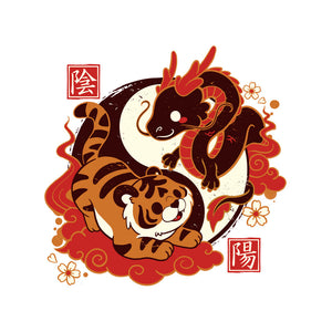 Yin And Yang Tiger Dragon