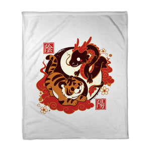 Yin And Yang Tiger Dragon