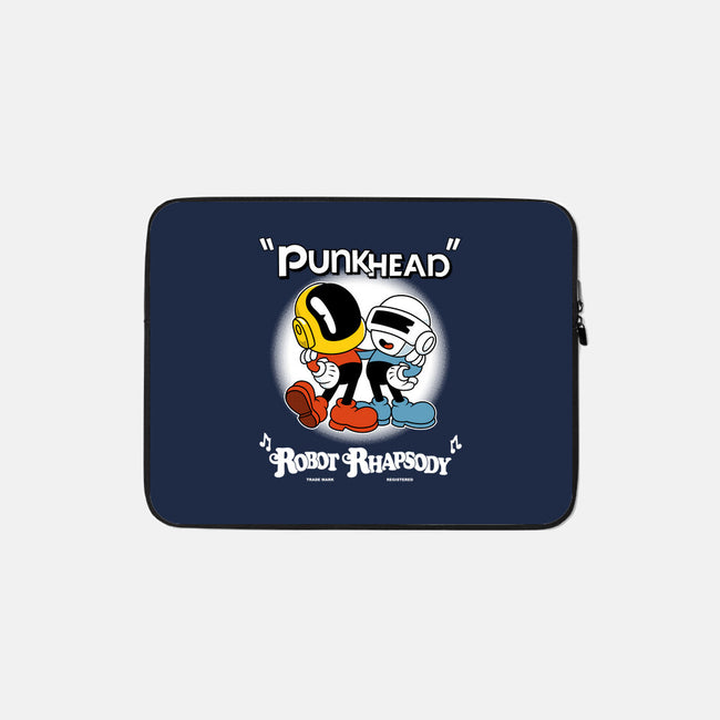 Robot Rhapsody-none zippered laptop sleeve-Nemons