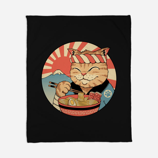 Catana Ramen-none fleece blanket-vp021