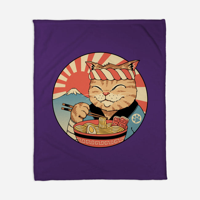 Catana Ramen-none fleece blanket-vp021