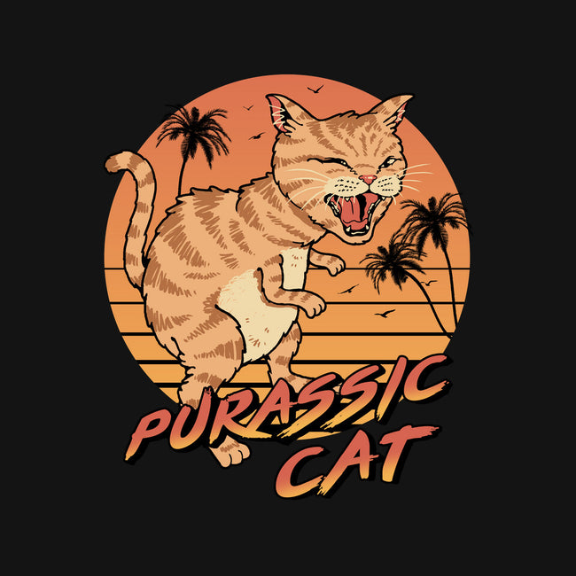 Purassic Cat-mens premium tee-vp021