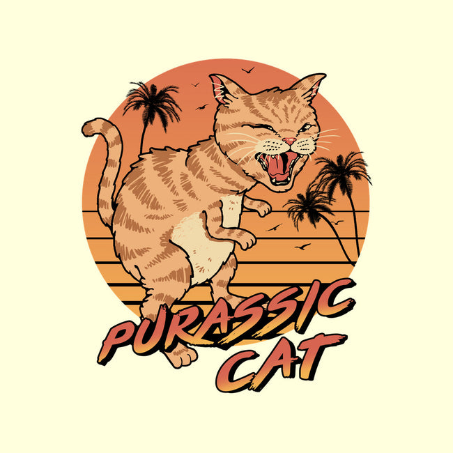 Purassic Cat-mens premium tee-vp021