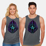 Glowing Ghost-unisex basic tank-glitchygorilla