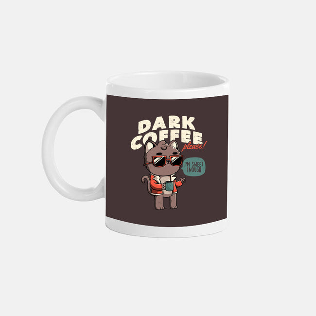 Dark Coffee Please-none glossy mug-koalastudio