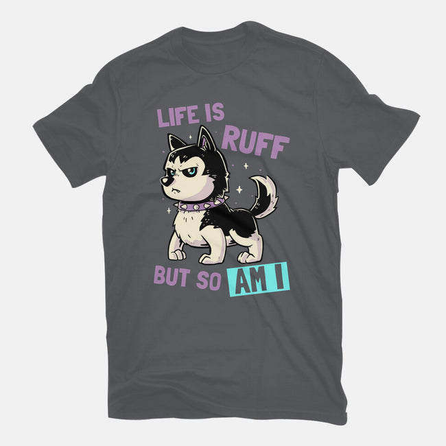 Life Is Ruff-mens premium tee-koalastudio