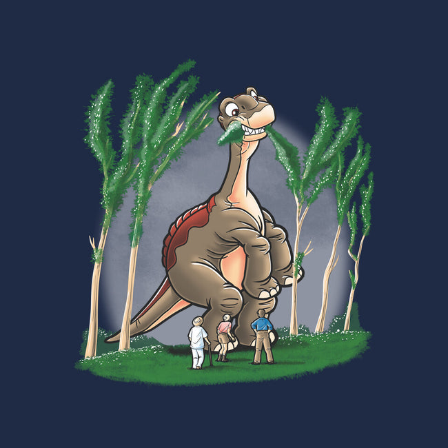 Littlefoot Park-none polyester shower curtain-trheewood