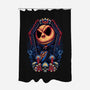 All Hail The Pumpkin King-none polyester shower curtain-glitchygorilla