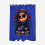 All Hail The Pumpkin King-none polyester shower curtain-glitchygorilla