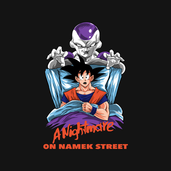 Nightmare On Namek Street-none stretched canvas-zascanauta