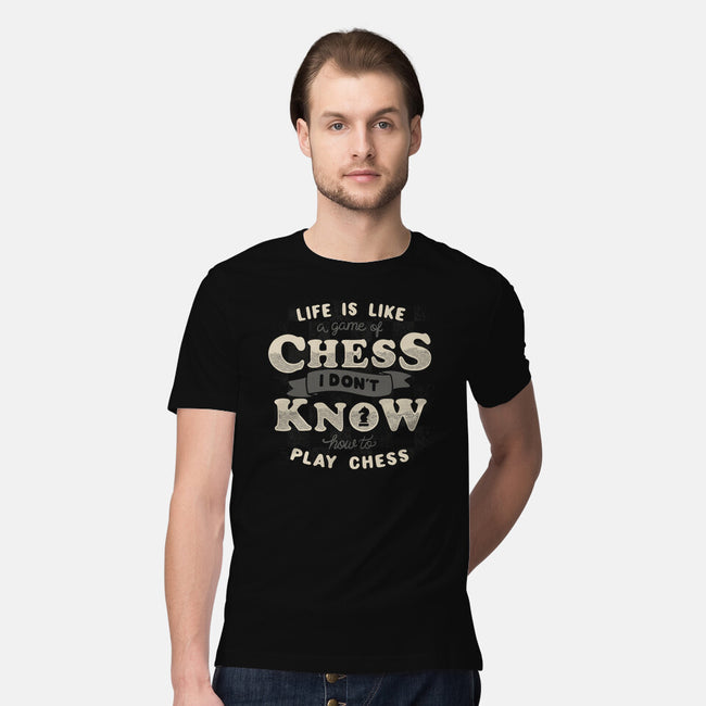 Game Of Chess-mens premium tee-tobefonseca