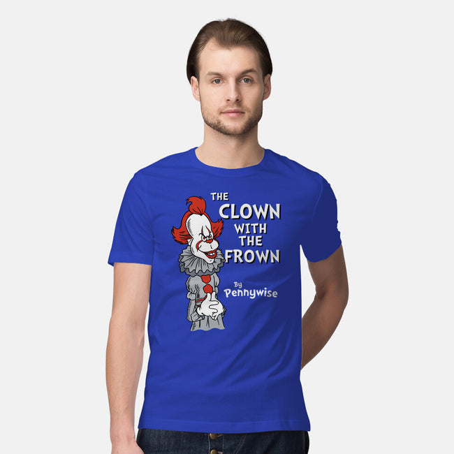 The Clown With The Frown-mens premium tee-Nemons