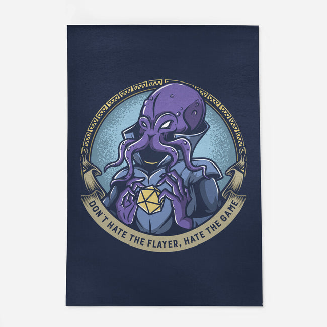 Don't Hate The Flayer-none outdoor rug-ShirtGoblin