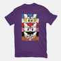 Sonic Eyes-womens fitted tee-danielmorris1993