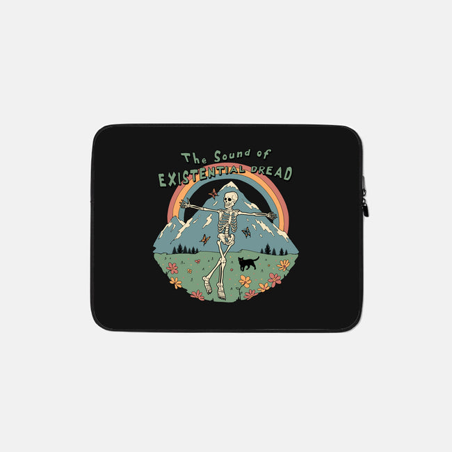 The Sound Of Existential Dread-none zippered laptop sleeve-vp021