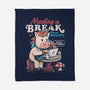 A Break From Reality-none fleece blanket-eduely