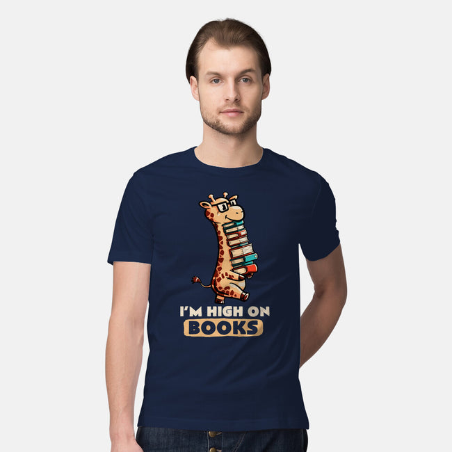 High On Books-mens premium tee-koalastudio