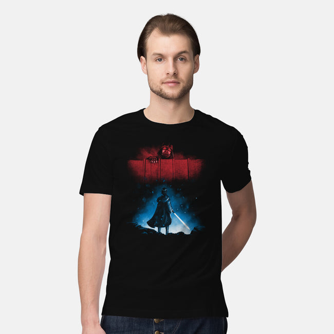 Dark Titan-mens premium tee-teesgeex