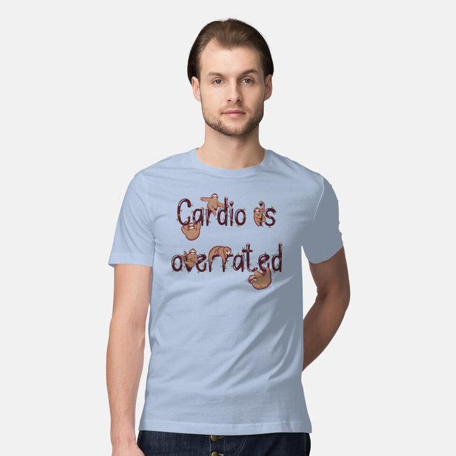 Cardio Is Overrated-mens premium tee-Jelly89