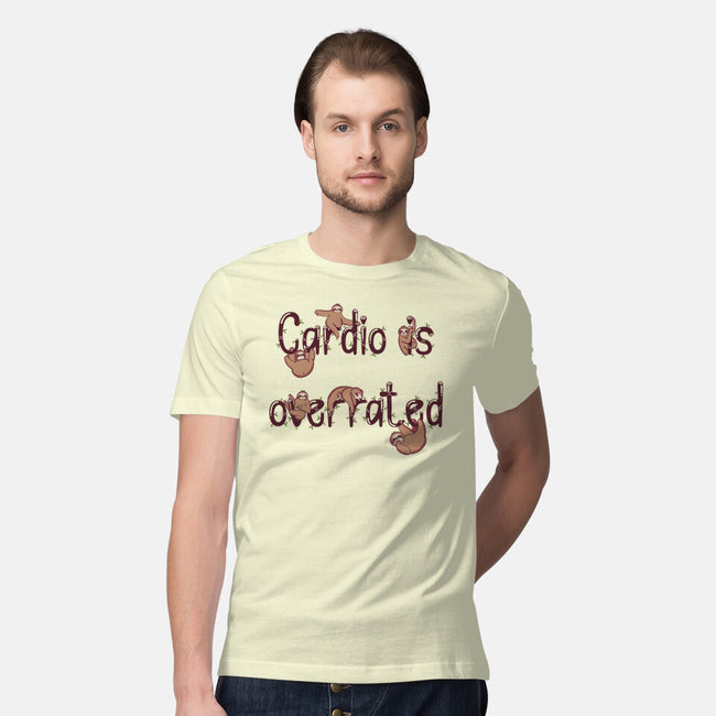 Cardio Is Overrated-mens premium tee-Jelly89