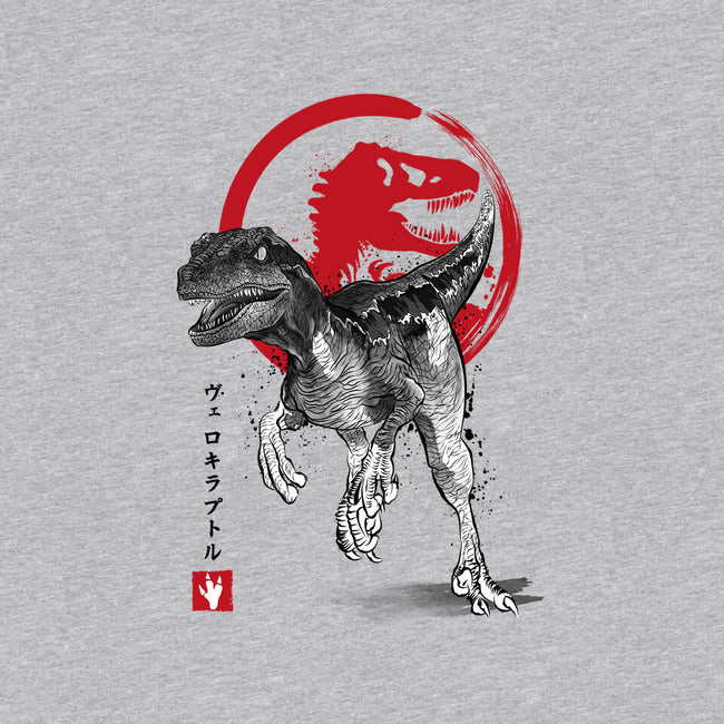 Velociraptor Sumi-E-mens premium tee-DrMonekers