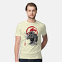 Triceratops Sumi-E-mens premium tee-DrMonekers