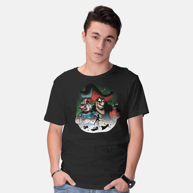 Pirate Villain-mens basic tee-trheewood