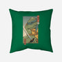 Blue Kame Ninja-none removable cover throw pillow-vp021