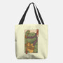 Purple Kame Ninja-none basic tote bag-vp021