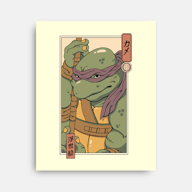 Purple Kame Ninja-none stretched canvas-vp021