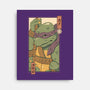 Purple Kame Ninja-none stretched canvas-vp021