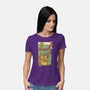 Purple Kame Ninja-womens basic tee-vp021