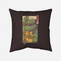 Purple Kame Ninja-none removable cover throw pillow-vp021