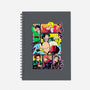 Shonen Characters-none dot grid notebook-Bellades