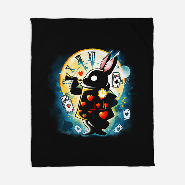 White Rabbit-none fleece blanket-Vallina84