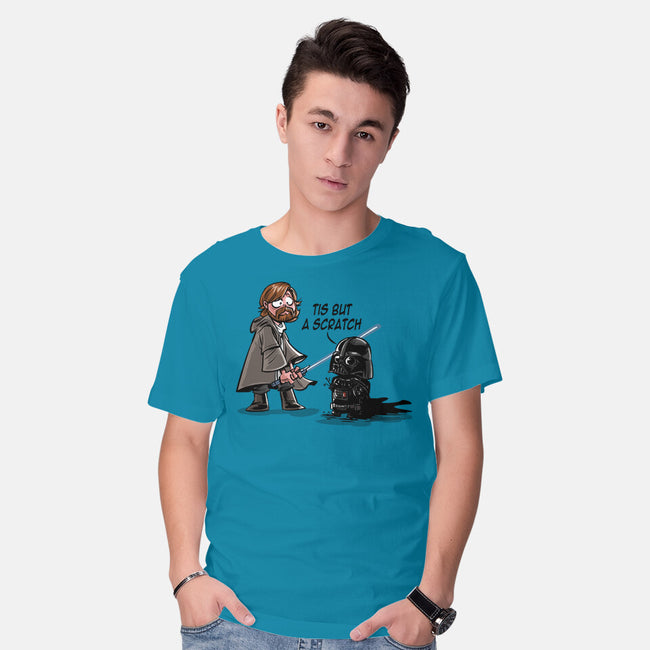 Scratch Wars-mens basic tee-zascanauta