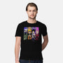 Sensei And His Disciples-mens premium tee-Conjura Geek