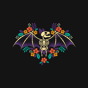 Flowered Bat Skeleton