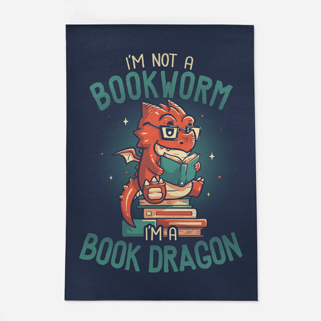 I'm a Book Dragon-none indoor rug-koalastudio