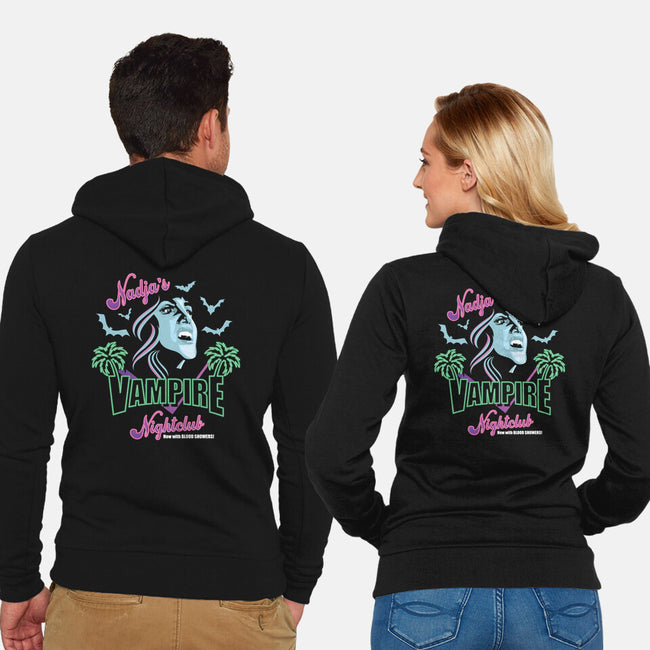 Vampire Nightclub-unisex zip-up sweatshirt-jrberger