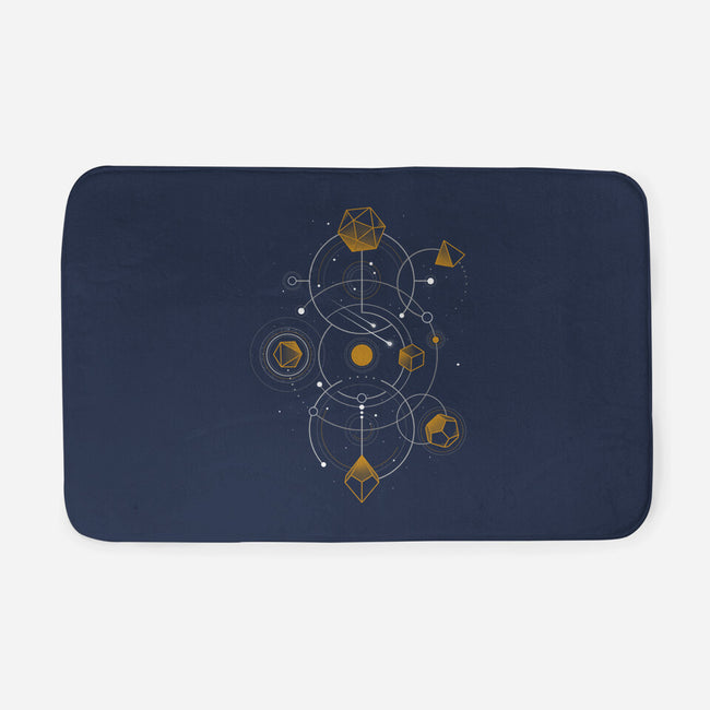 Celestial Dice-none memory foam bath mat-Snouleaf