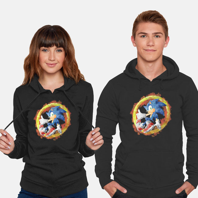 Sonic Splash-unisex pullover sweatshirt-nickzzarto