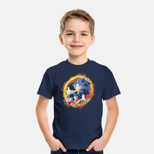 Sonic Splash-youth basic tee-nickzzarto