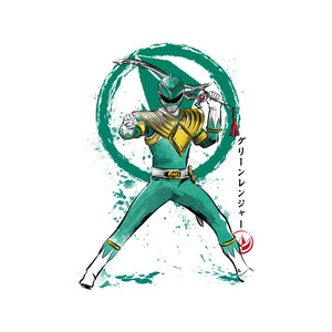 Green Ranger Sumi-e